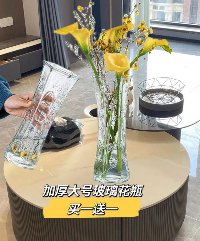 六角玻璃瓶能养花吗吗