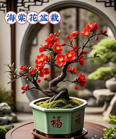 海棠盆景为什么不怕冷