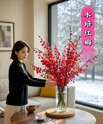 红梅什么时候搬进室内