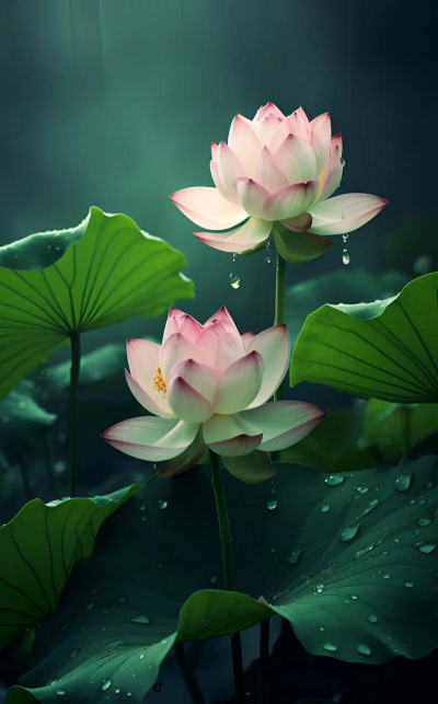 莲花是什么样子的