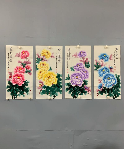 四季牡丹怎么写