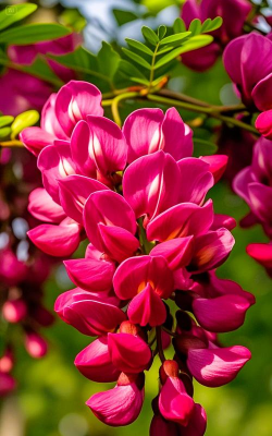 香花槐开什么颜色的花