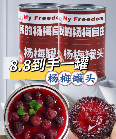 杨梅罐头如何吃
