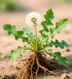 宽叶的蒲公英长什么样