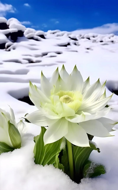 家养的雪莲是什么样的