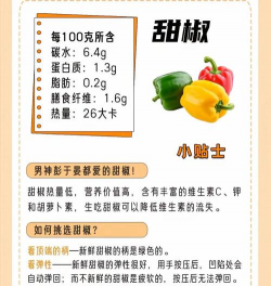 五彩椒吃的有什么好处