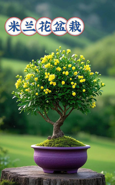 米兰开什么样的花