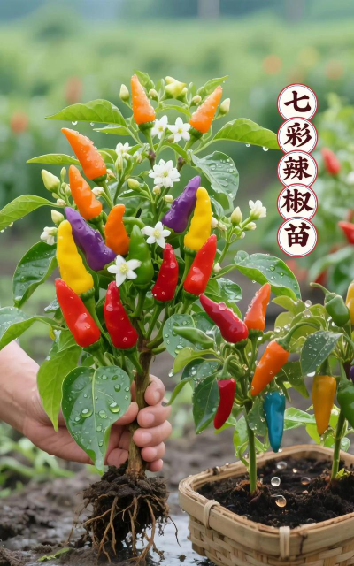 盆栽五彩朝天椒怎么养