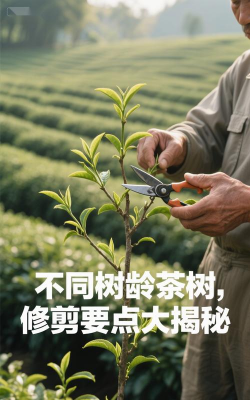 幼龄茶树的定形修剪