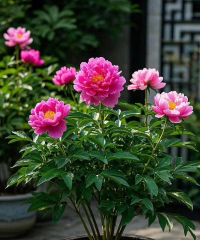 芍药用什么盆栽