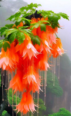 哪些花卉可以开成瀑布