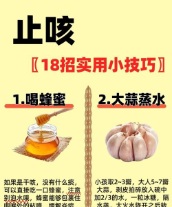 什么能止咳呢