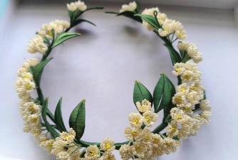 花卉造型缠什么