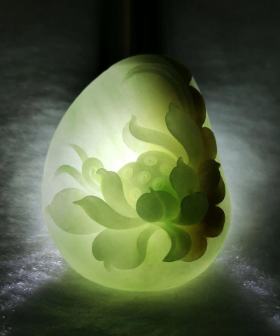 玉莲花象征什么