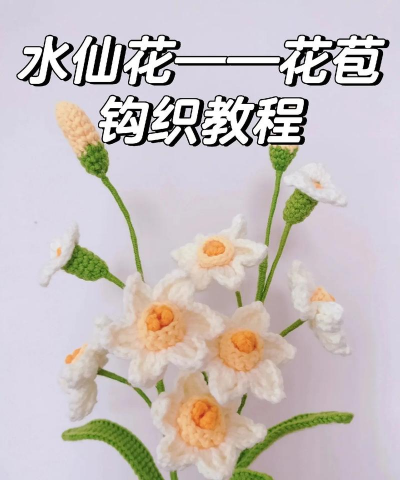 水仙花花苞怎么勾