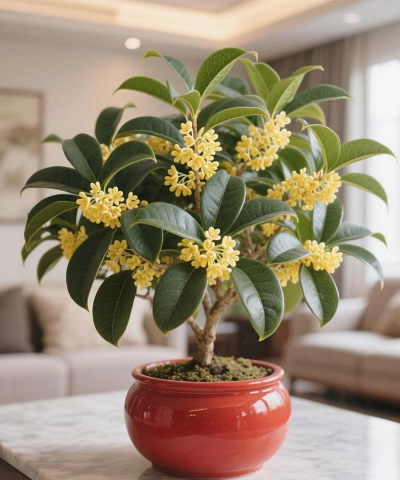 盆栽实生桂花树怎么开花