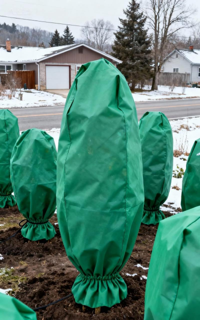 防风保暖养花罩