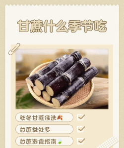 甘蔗什么月份吃