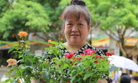 云阳爱养花的人