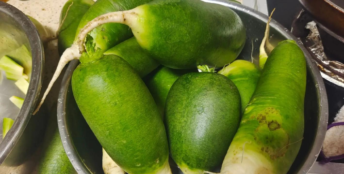 煮辣萝卜水养花