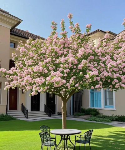 找个小院种树养花