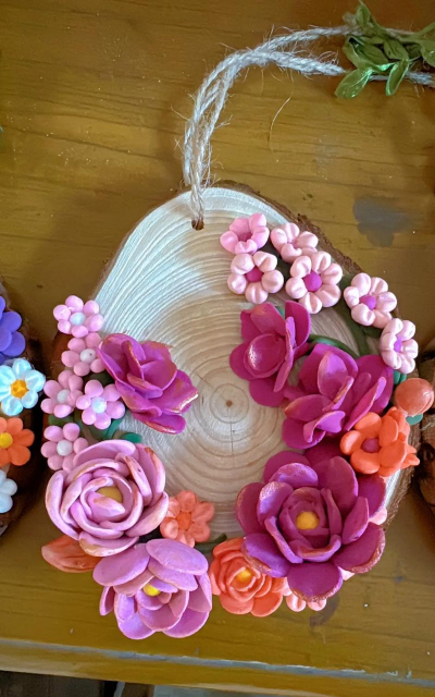 石膏娃娃养花花