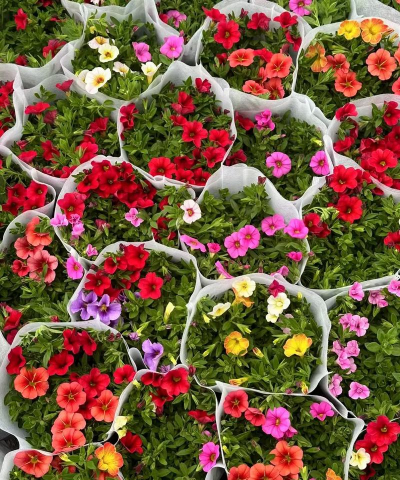 青州夫妻养花卉