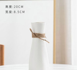 白色陶瓷花瓶养花好吗