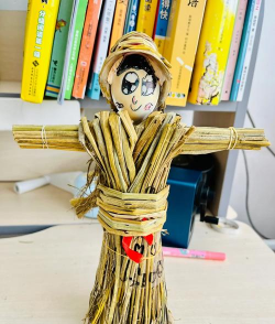 稻草人怎么养花