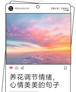 养花磨炼脾气的说说 养花磨炼脾气的说说