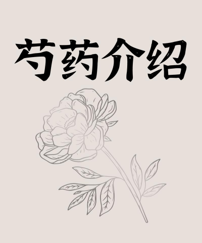芍药 没骨花 婪尾春