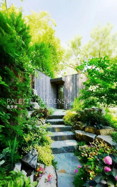 庭院绿化设计图，打造诗意栖居空间，展现个性化生活美学