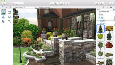 绿化设计软件，提升设计效率，实现创意落地