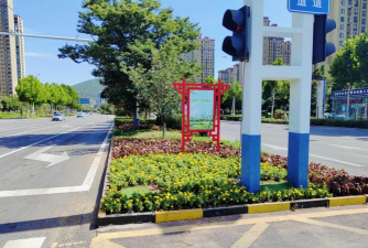路口绿化设计，提升城市形象，打造安全舒适出行环境