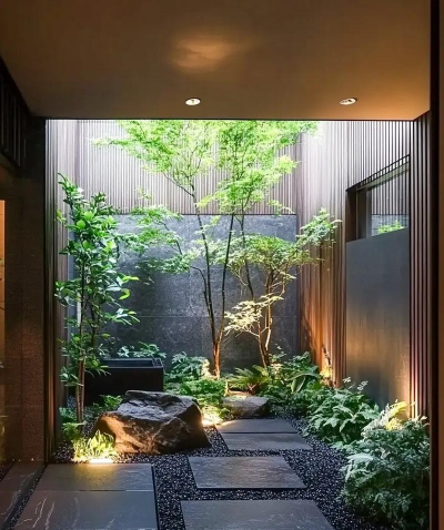 天井绿化设计，提升生活品质，创造私密空间