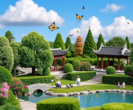 小区绿化景观设计，提升居住品质，打造舒适环境