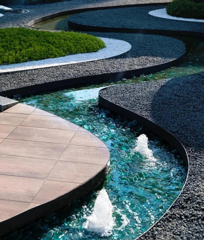 姜堰大道绿化设计，提升城市形象，改善居民生活