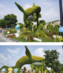 象山立体绿化墙设计，提升城市颜值，打造生态空间