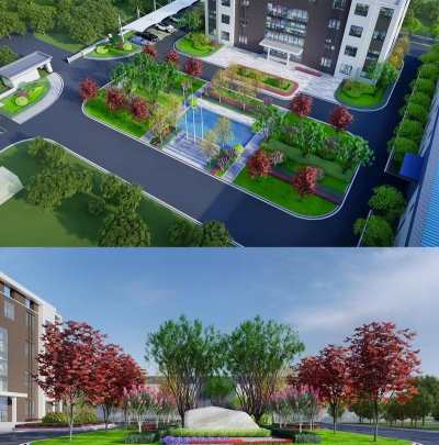 台州厂房绿化规划设计，提升厂区环境，改善员工体验