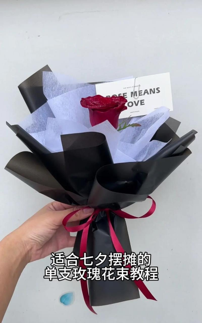 单枝玫瑰花如何保鲜