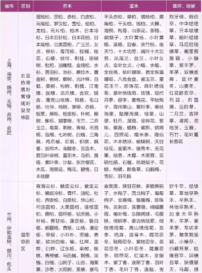 灌木有什么树种名称.