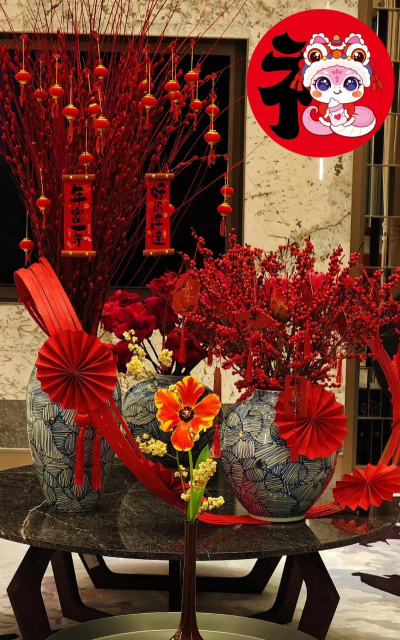 喜庆摆什么花卉好