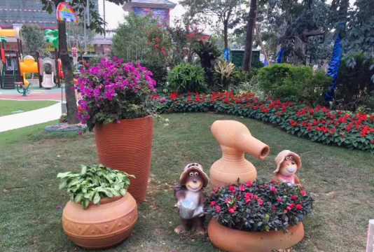 异型陶鉢 养花 异型陶鉢 养花