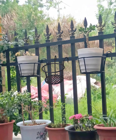 防护栏养花挂篮 防护栏养花挂篮