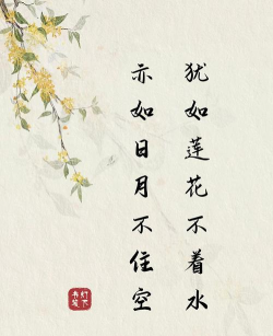 修佛养心养花句子 修佛养心养花句子