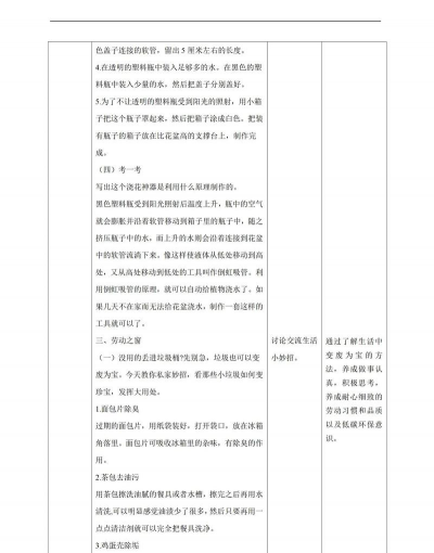 养花教案小学综合实践 养花教案小学综合实践