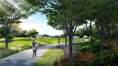 绿化设计背景图,提升视觉效果,营造自然氛围 绿化设计背景图,提升视觉效果,营造自然氛围