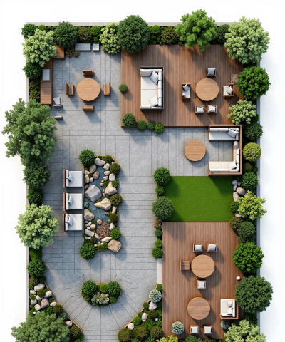 园林绿化设计方案大全,打造理想庭院,提升生活品质 园林绿化设计方案大全,打造理想庭院,提升生活品质