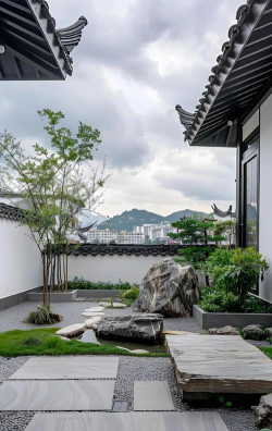 四合院庭院绿化设计,营造古典韵味,提升居住体验 四合院庭院绿化设计,营造古典韵味,提升居住体验