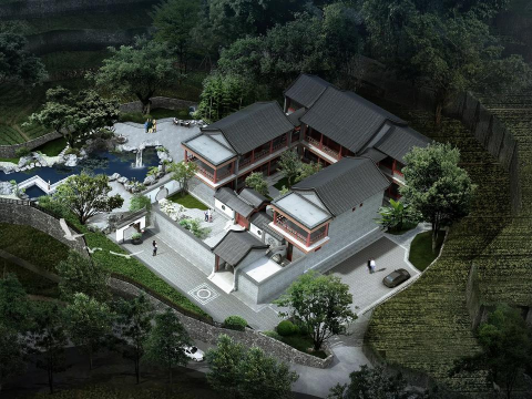 四合院二进院绿化设计,提升居住体验,营造自然氛围 四合院二进院绿化设计,提升居住体验,营造自然氛围